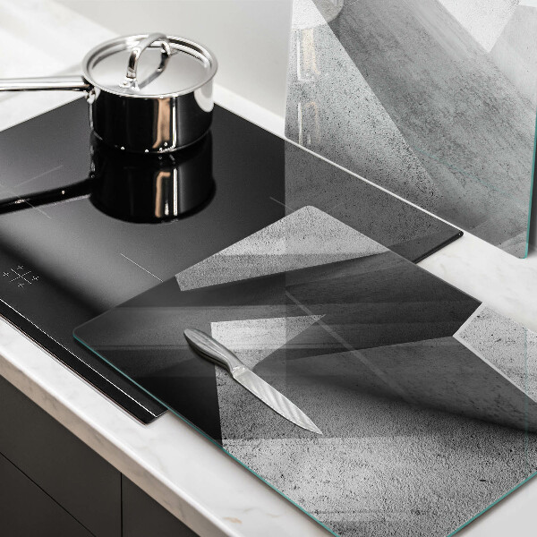 Cache plaque de cuisson Abstraction concrète