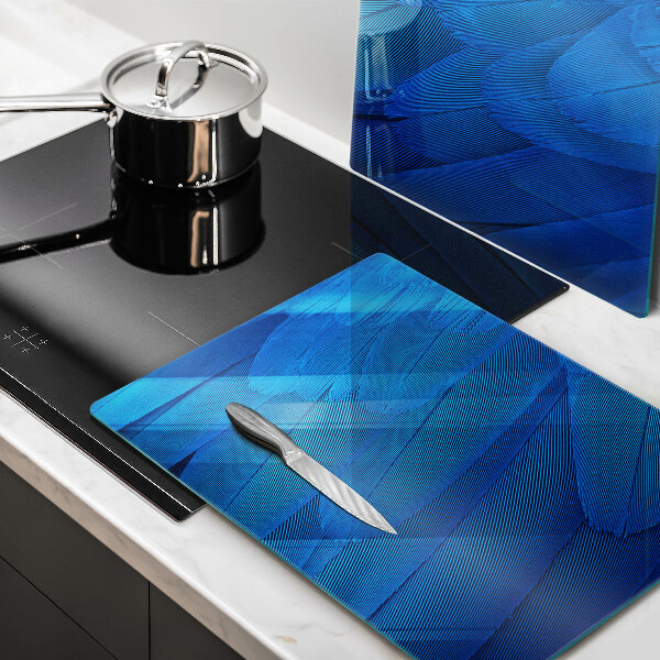 Cache plaque de cuisson Plumes d'oiseaux