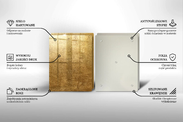 Cache plaque de cuisson Fond de texture or