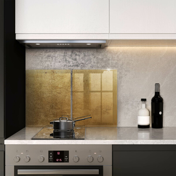 Cache plaque de cuisson Fond de texture or