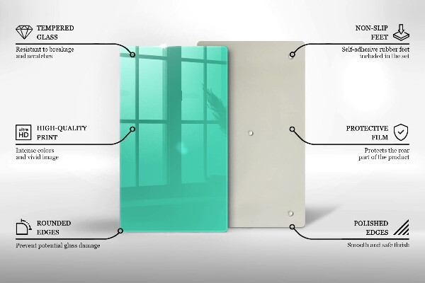 Protection pour plaque de cuisson Couleur verte