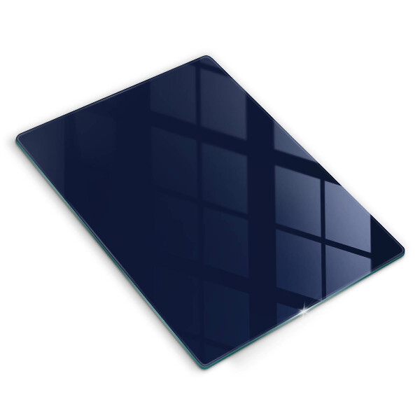 Protection pour plaque de cuisson bleu marine