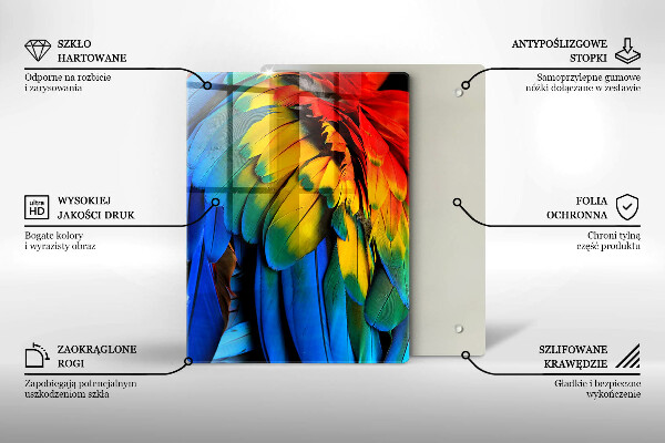 Protection pour plaque de cuisson bleu marine