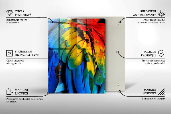 Protection pour plaque de cuisson bleu marine