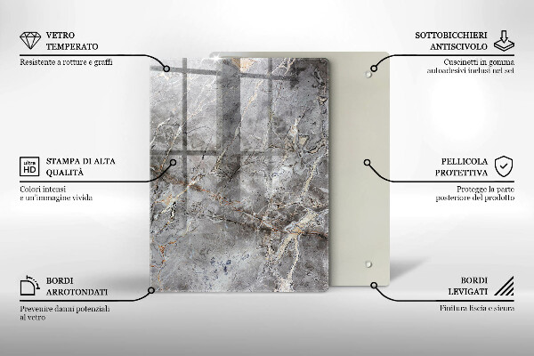 Protection pour plaque de cuisson Couleur bleue