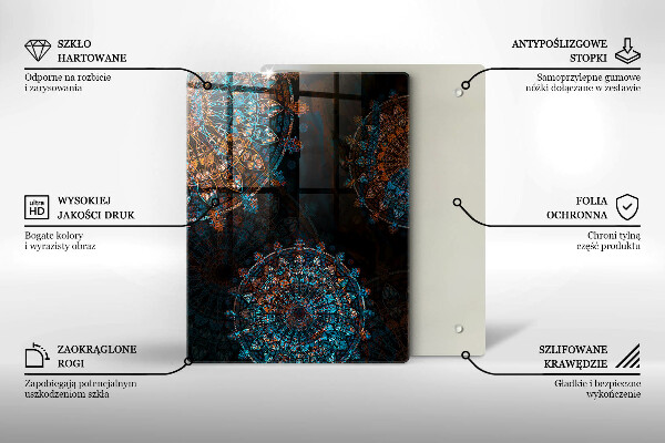 Protection pour plaque de cuisson Couleur noire