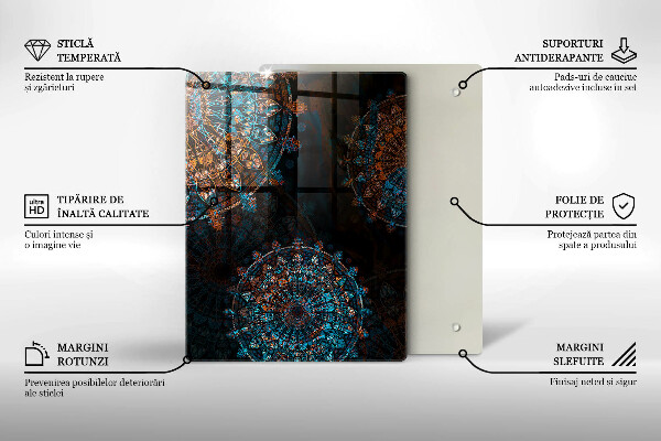 Protection pour plaque de cuisson Couleur noire