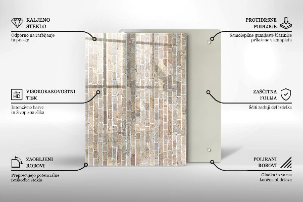 Protection pour plaque de cuisson couleur rouge