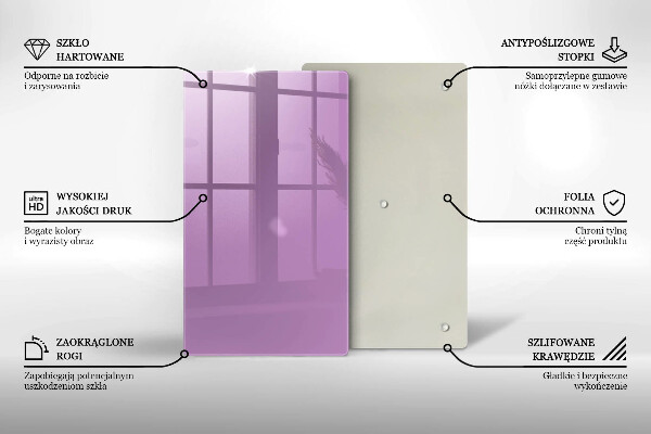 Protection pour plaque de cuisson Couleur violette