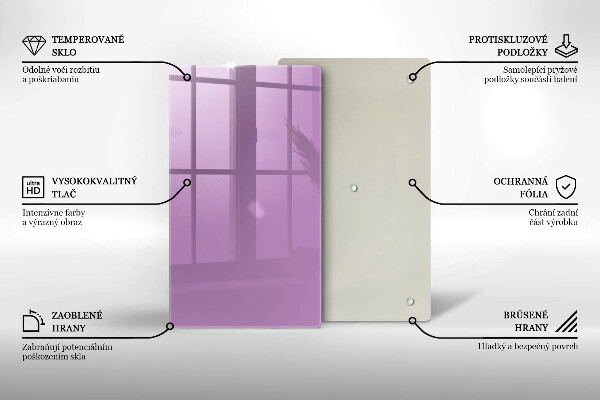 Protection pour plaque de cuisson Couleur violette