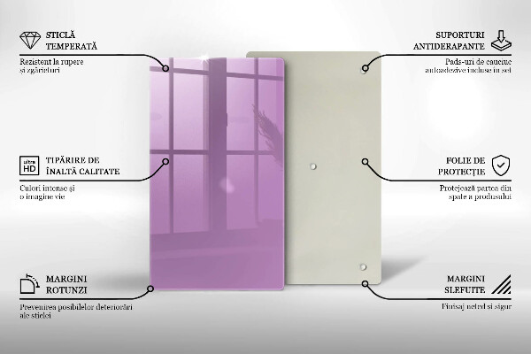 Protection pour plaque de cuisson Couleur violette