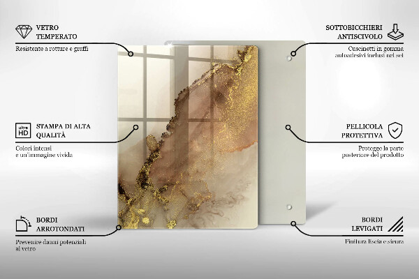 Protection pour plaque de cuisson Couleur violette