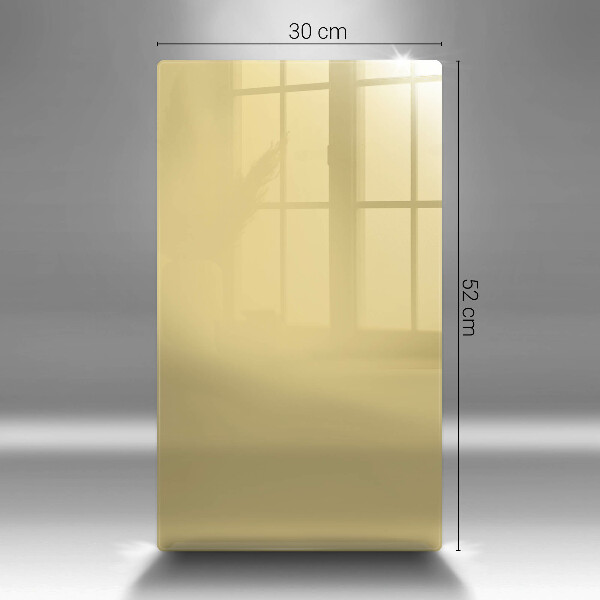 Protection pour plaque de cuisson Jaune