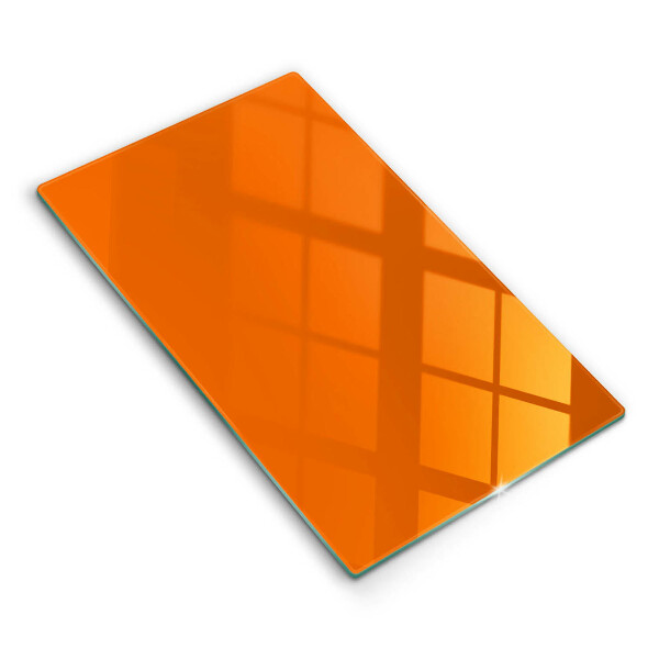 Protection pour plaque de cuisson couleur orange