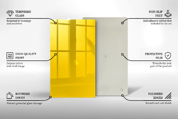 Protection pour plaque de cuisson Jaune