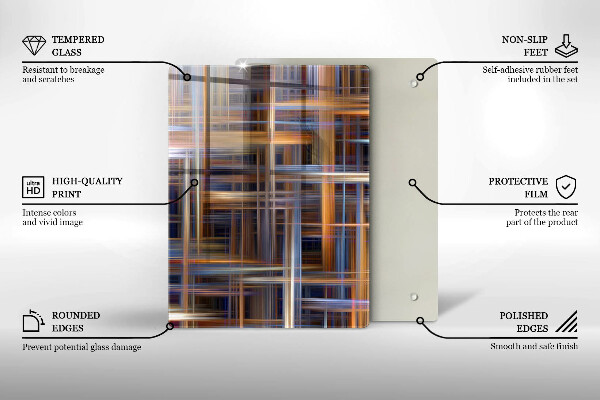 Protection pour plaque de cuisson Jaune