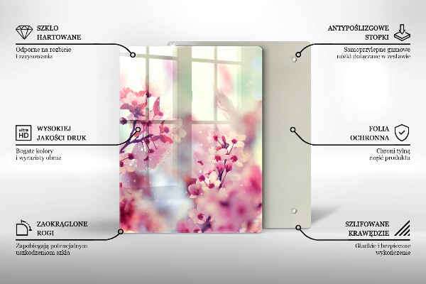 Protection pour plaque de cuisson Planche de bois foncé