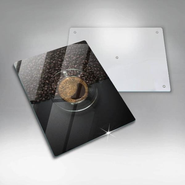 Protection pour plaque de cuisson Café et grains