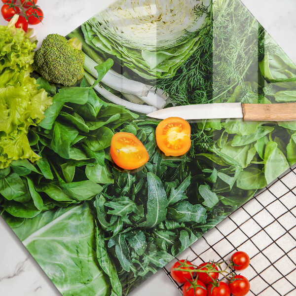 Protection pour plaque de cuisson Légumes verts