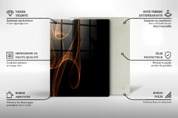 Protection pour plaque de cuisson Légumes verts