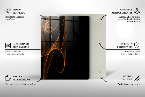 Protection pour plaque de cuisson Légumes verts