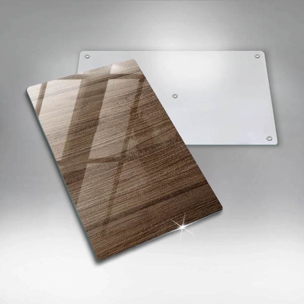 Protection pour plaque de cuisson Texture du bois