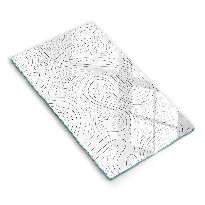 Planche à découper verre Formes abstraites