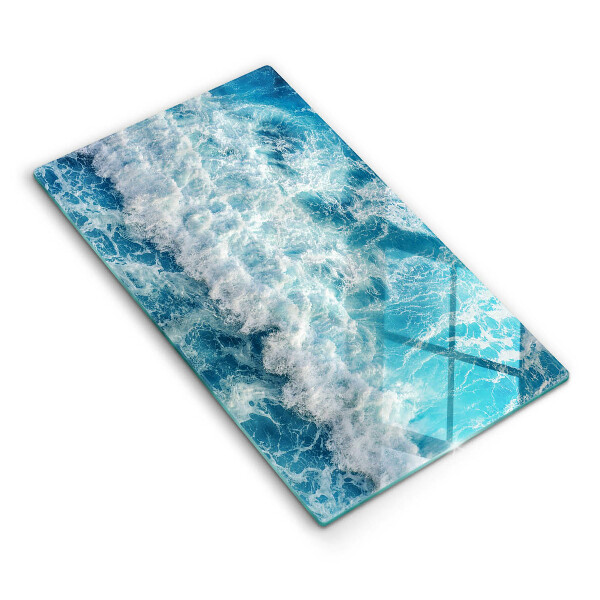 Protection pour plaque de cuisson Vagues d'eau de mer