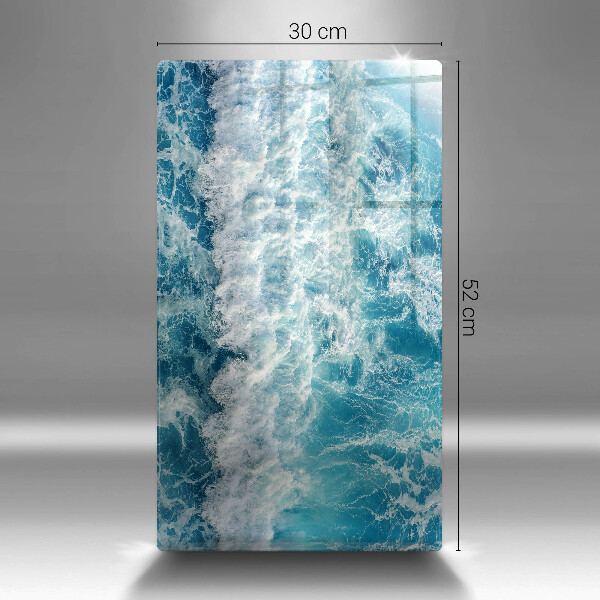 Protection pour plaque de cuisson Vagues d'eau de mer