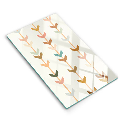 Protection pour plaque de cuisson Éléments géométriques