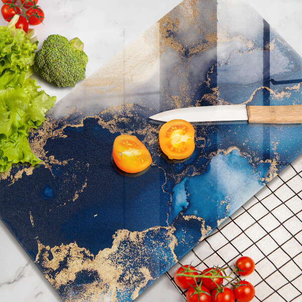 Protection pour plaque de cuisson Fond élégant et or