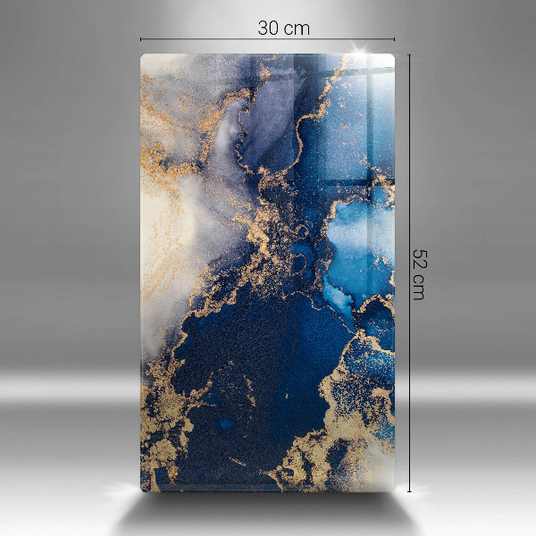 Protection pour plaque de cuisson Fond élégant et or