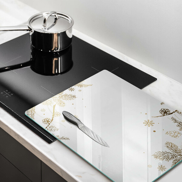 Protection pour plaque de cuisson Décorations d'hiver