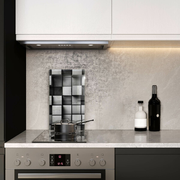 Protection pour plaque de cuisson Fond de géométrie 3D