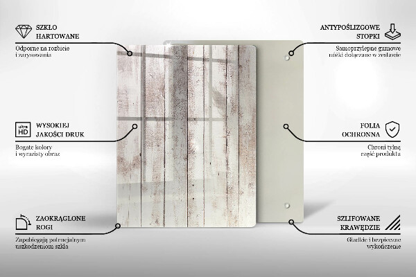 Planche à découper verre Abstraction d'encre