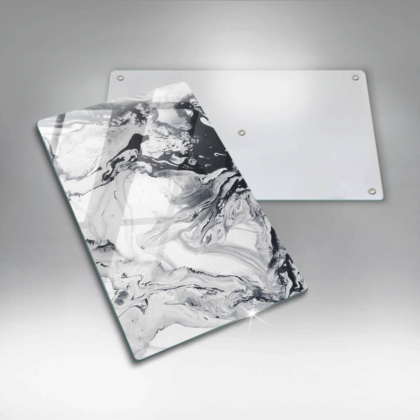 Planche à découper verre Abstraction d'encre