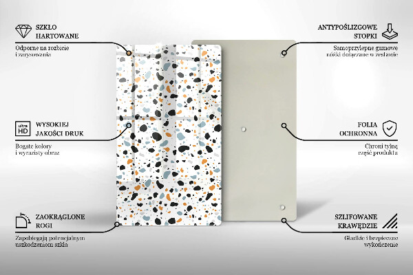 Protection pour plaque de cuisson Grès décoratif