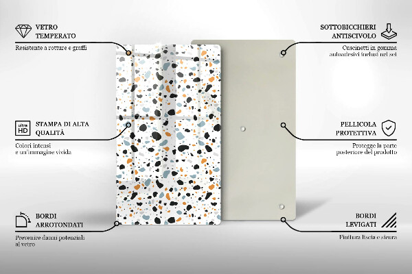 Protection pour plaque de cuisson Grès décoratif