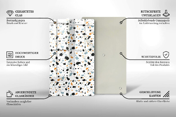 Protection pour plaque de cuisson Grès décoratif