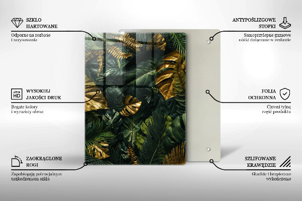 Protection pour plaque de cuisson Abstraction fluide