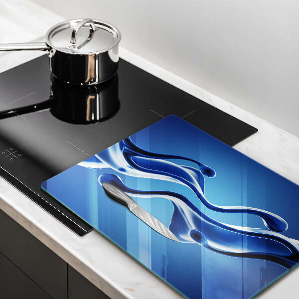 Protection pour plaque de cuisson Abstraction fluide