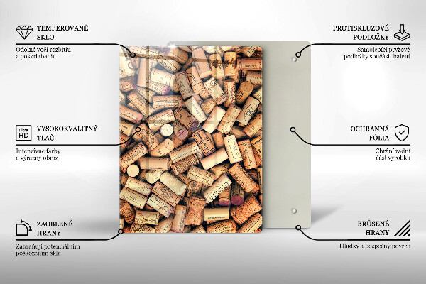 Planche à découper verre Cuillères aux épices