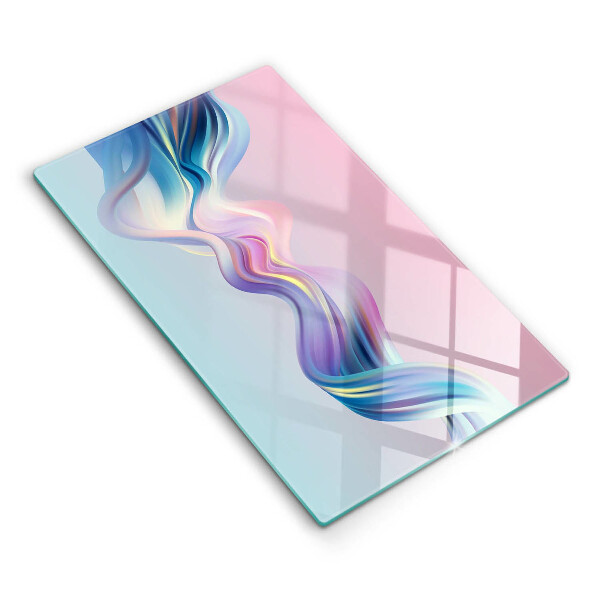 Protection pour plaque de cuisson Abstraction pastel