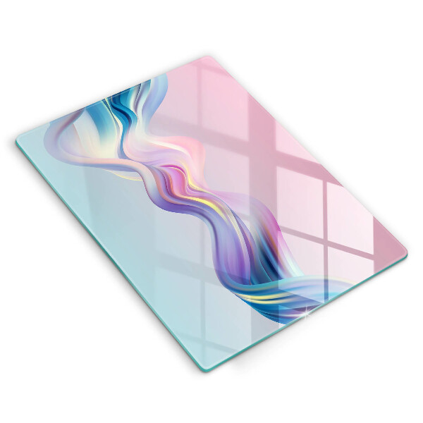 Protection pour plaque de cuisson Abstraction pastel