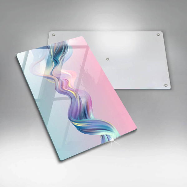 Protection pour plaque de cuisson Abstraction pastel