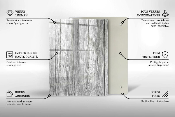 Protection pour plaque de cuisson Gouttes de rosée et fleur rose