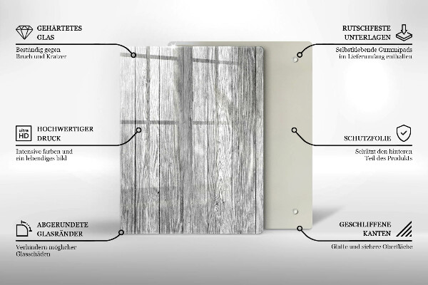 Protection pour plaque de cuisson Gouttes de rosée et fleur rose