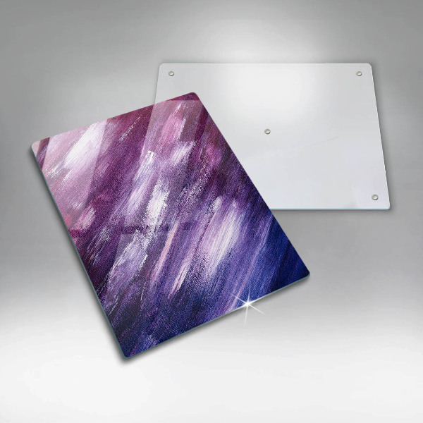 Protection pour plaque de cuisson Peinture abstraite