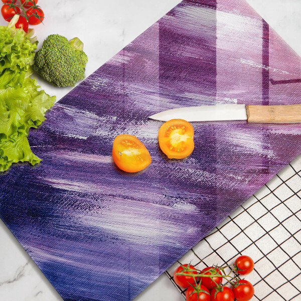 Protection pour plaque de cuisson Peinture abstraite