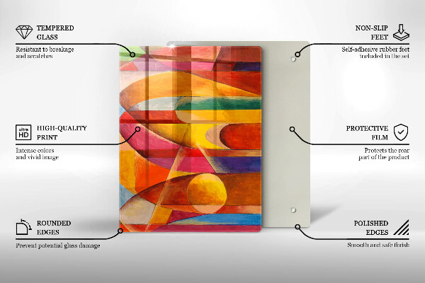 Protection pour plaque de cuisson Texture de pierre